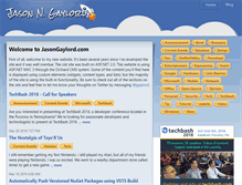 Tablet Screenshot of jasongaylord.com